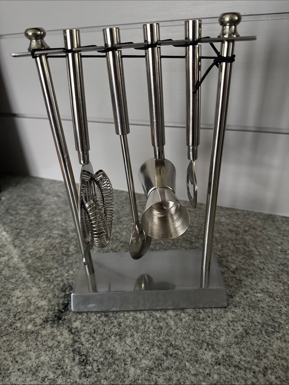 Threshold Stainless Steel Bar Tool Set in Silver